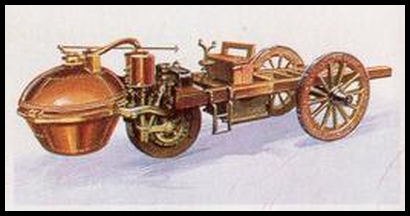 1 1770 Cugnot's 3 Wheel Steam Tractor